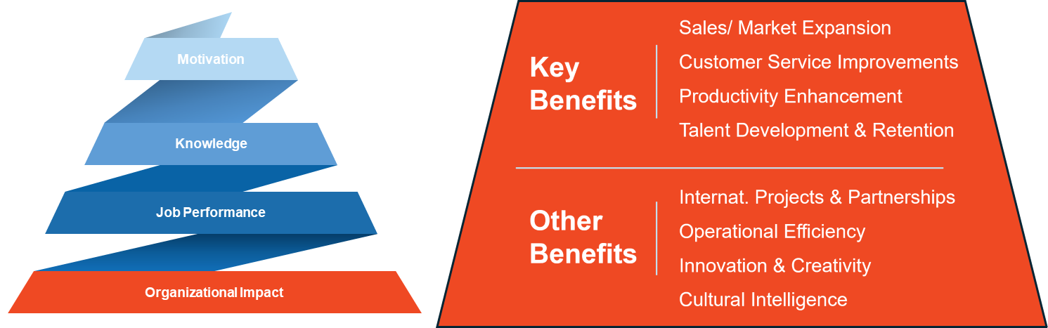 The 4 levels of the Kirkpatrick Model ROI- Business Results